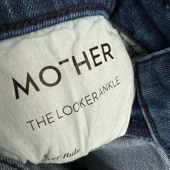 Mother The Looker Ankle Jean  River Rule Stretch High Rise women's 26 - Picture 11 of 15